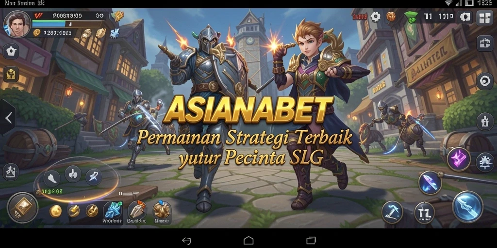 Screenshot gameplay ASIANABET yang menampilkan aksi pertempuran strategi.